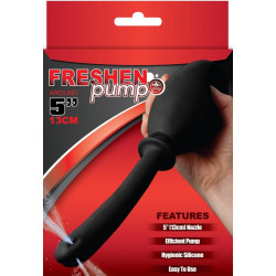 NMC Poire de lavement Fresh Tube 13 x 2.2cm - Contenance 275ml Noire
